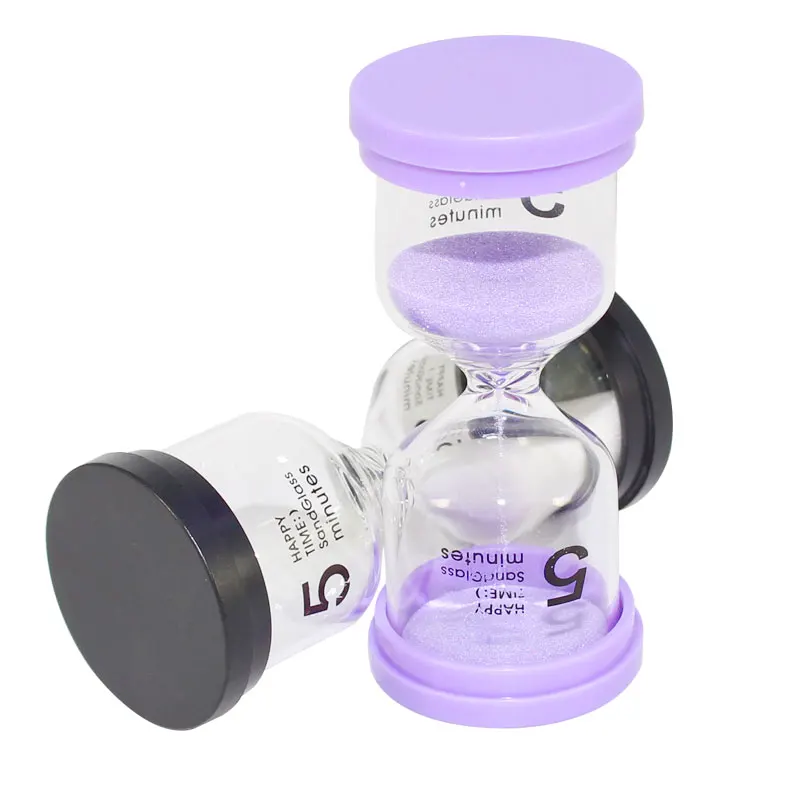 3Min Mini Hourglass for Shower Timer/Teeth Brushing Timer with Suction Cup Lead-free Time Hourglass Countdown timer Clock