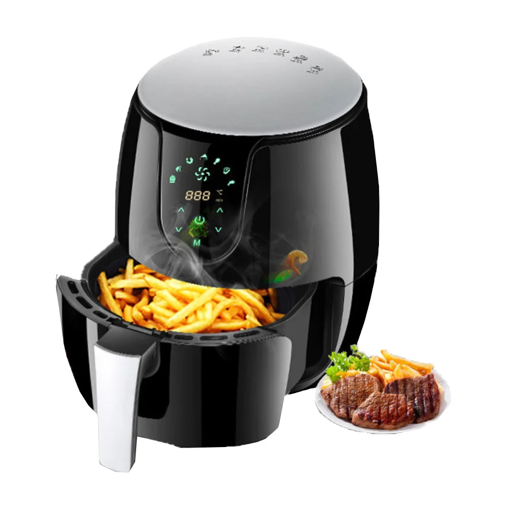 3.8L Digital Control Electric Healthy Oil Free Nonstick Air Fryer