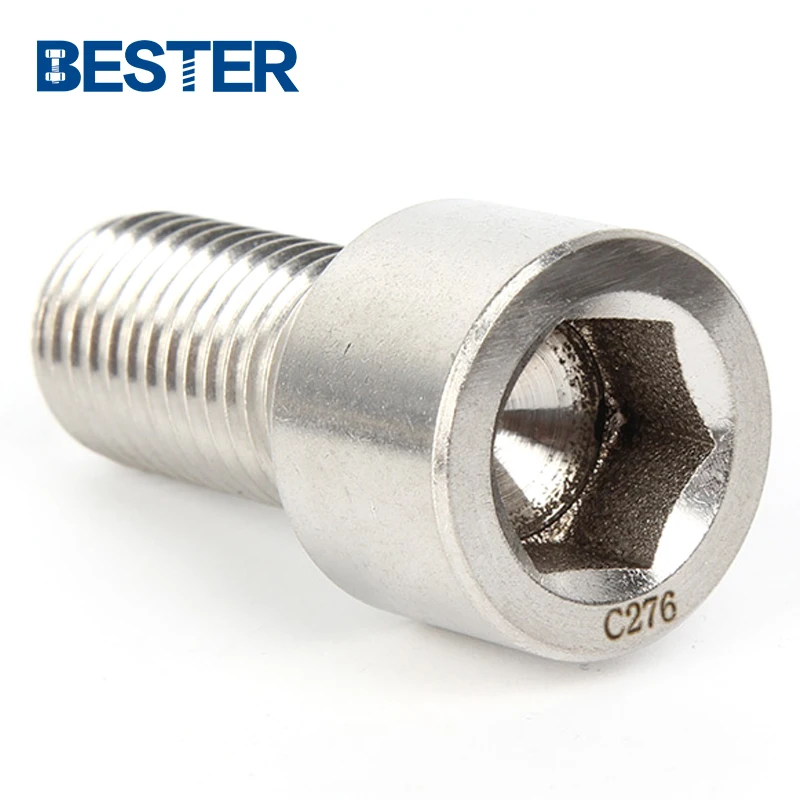DIN912 hastelloy c276 bolt hexagon socket bolt socket hex screw hex socket head cap screw