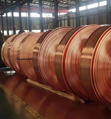 Hollow Thin-walled Copper Coil High Quality Oxygen-free Copper Coil