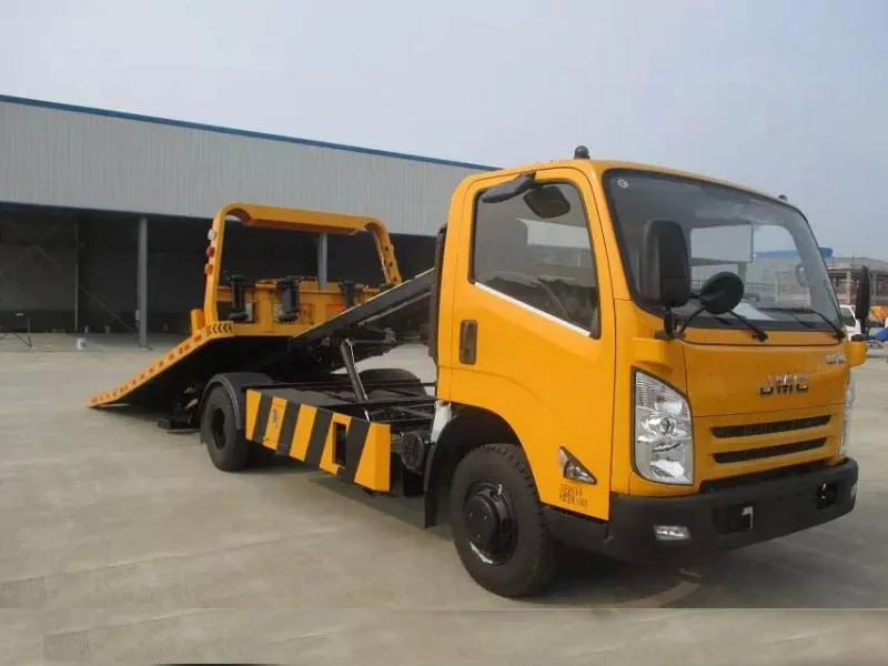 4x2 JMC 8ton flatbed wrecker bed for sale in dubai