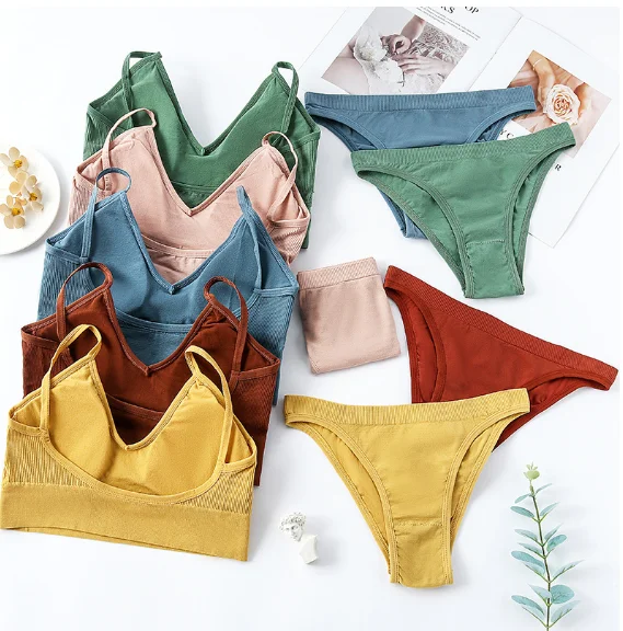 2022 sexy bra and panty new design