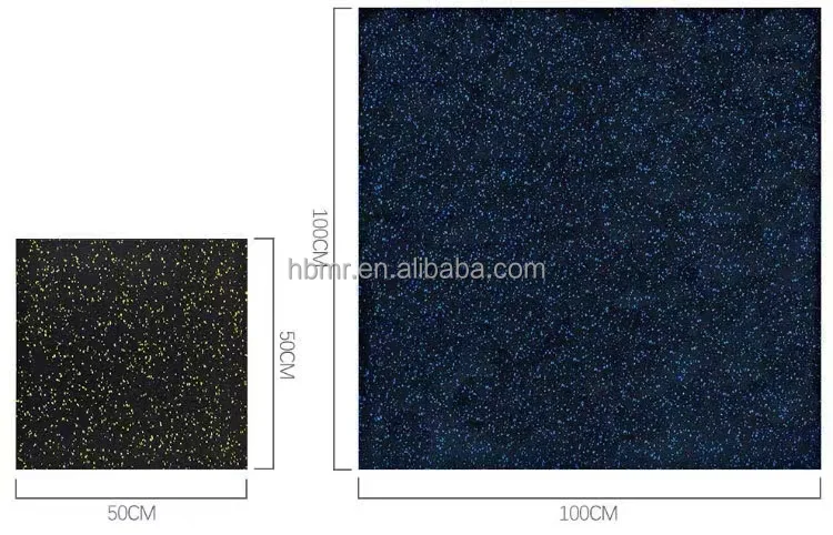 Discount promotion gym rubber mat shock absorbing mat strength area home soundproof bar dumbbell treadmill rubber mat sports flo