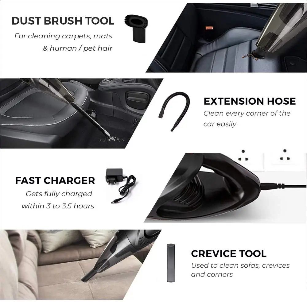 2003 Mini Vacuum Cleaner Small And Light Wireless Vacuum Car Vacuum Cleaner Car Accessories