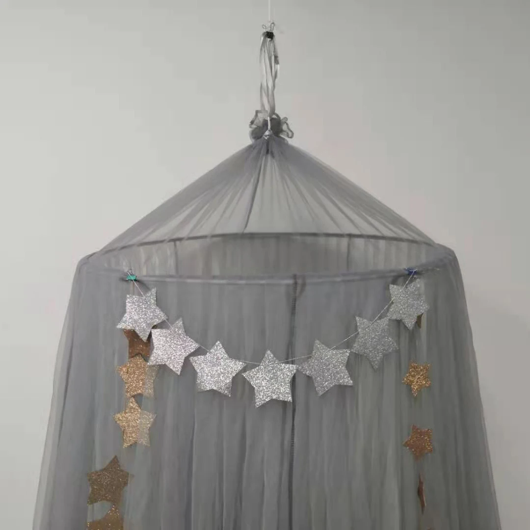 Kids Baby Bed Children Round Dome Tent Yarn Play Net Princess Kids Bed Canopy best mosquito net tents