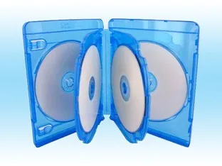 11 мм Blu ray корпус BD коробка с вышитым логотипом синего или прозрачного цвета для blu ray диска