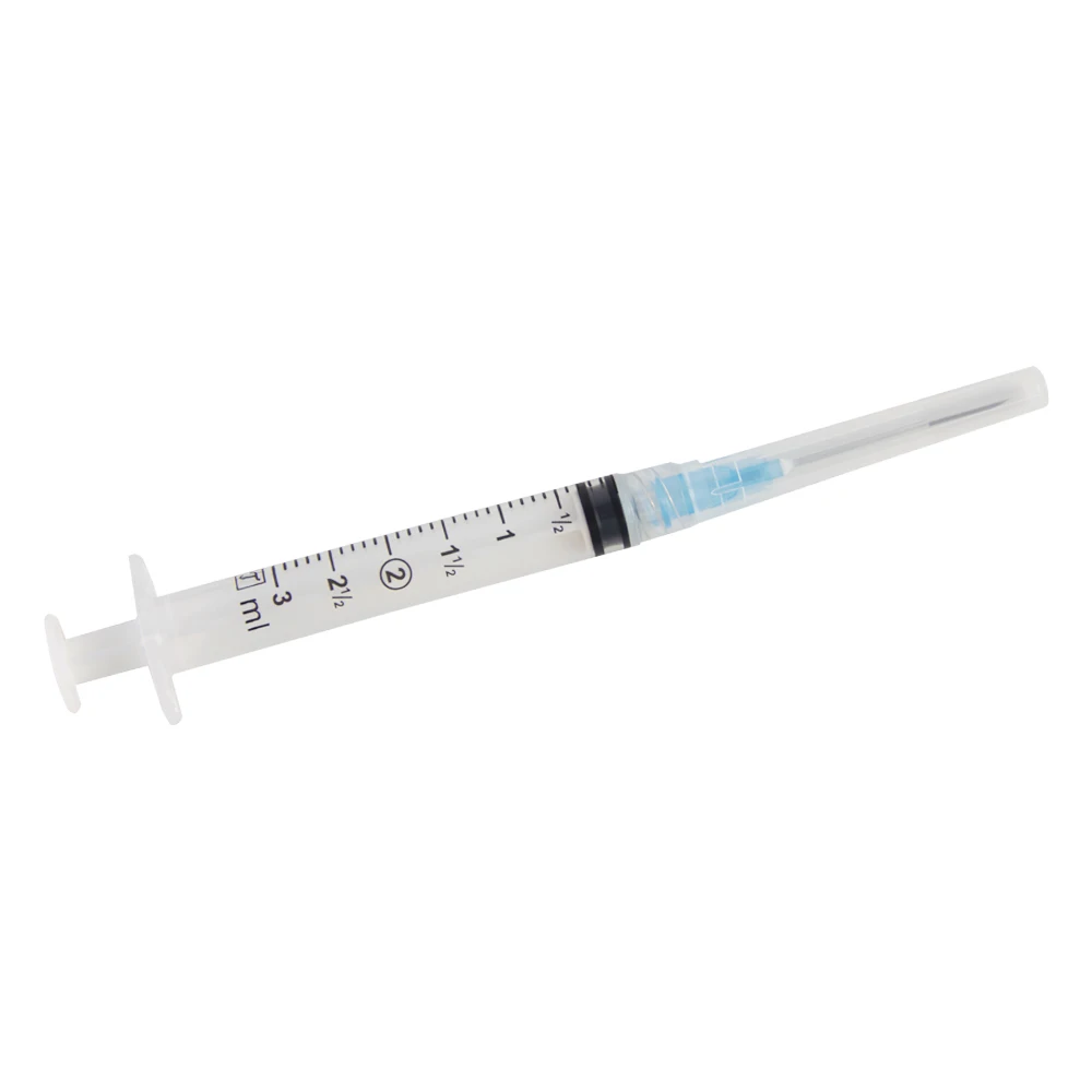 Disposable Plastic Manufacturers plant for Medical 3ML luer lock syringe With Needle