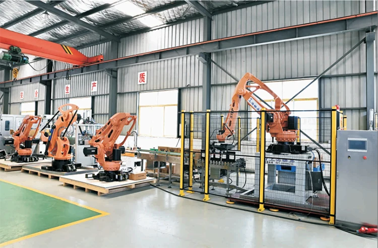China brand labor saving high quality low price robot palletizer