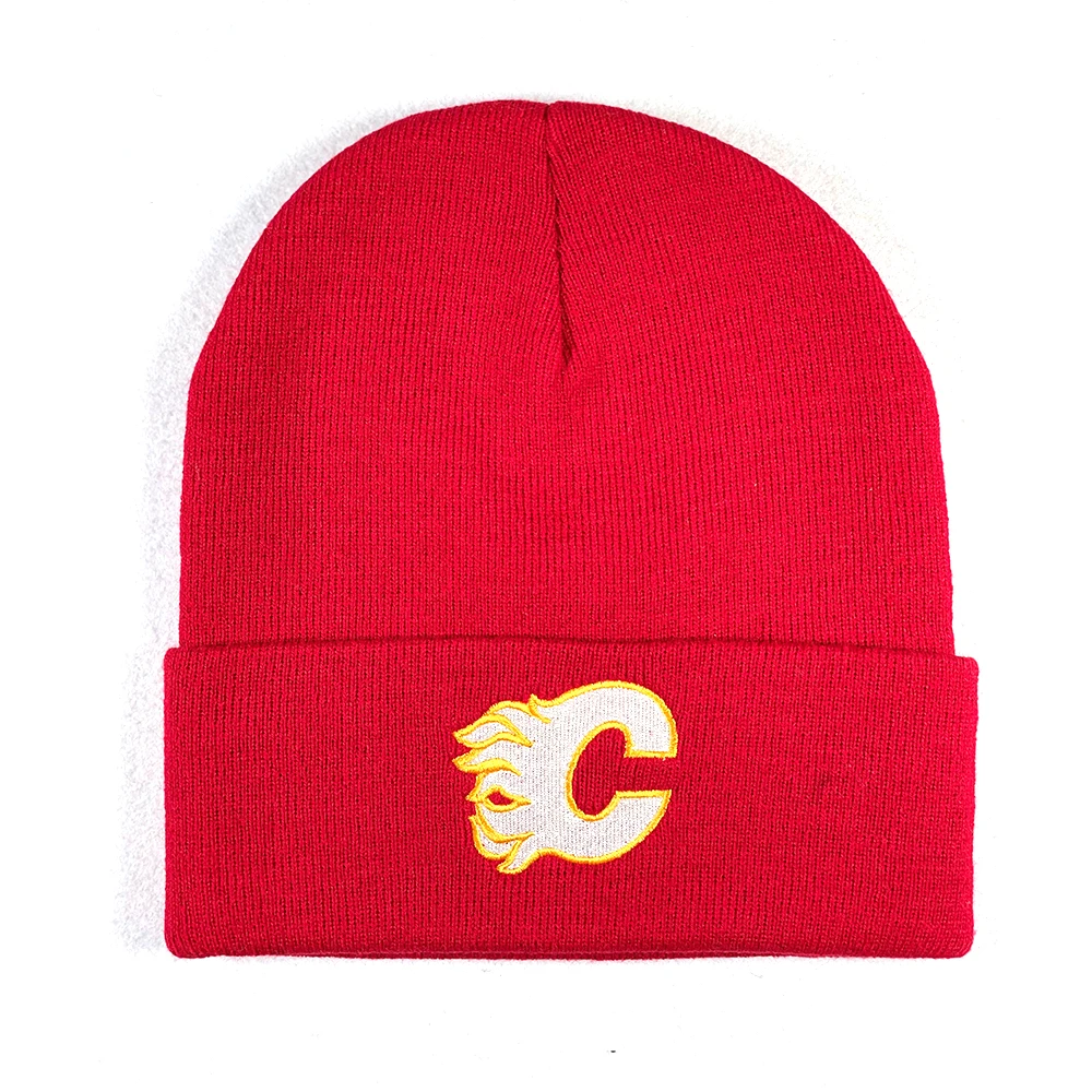 Custom Design Embroidery Patch Logo High Quality Unisex Cuff Plain Skull Cap Knitted Acrylic Winter Hat Fisherman Slouchy Beanie