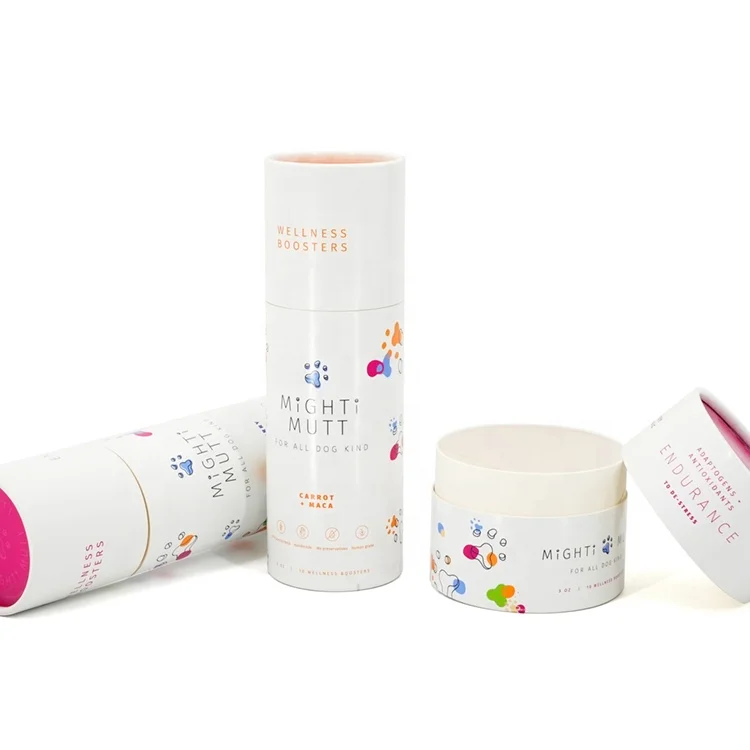 High-quality Full Color Printed Cardboard Paper Tube for Packaging