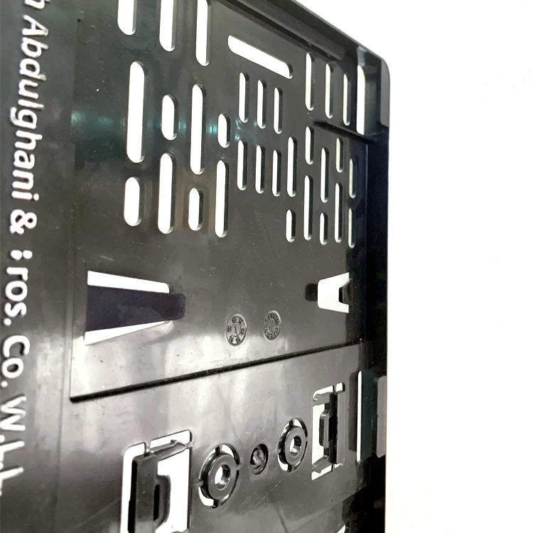 WHOLESALE MOST POPULAR PLASTIC BIKE /CAR PLATE FRAME HOLDER WITH TOP COVER