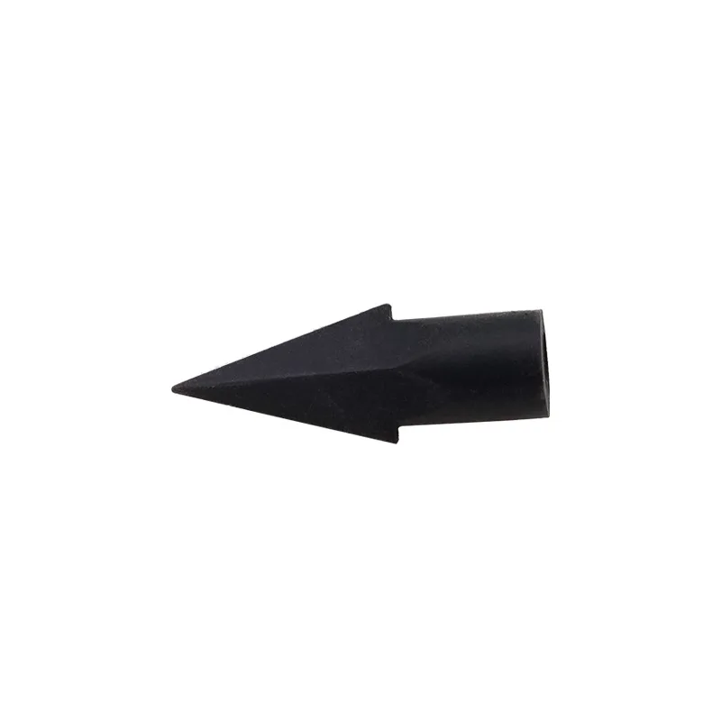 Archery Arrowhead Rubber Broadheads Hunting Tips 8mm Target Warm Hunting Training For CS Gaming Shooting