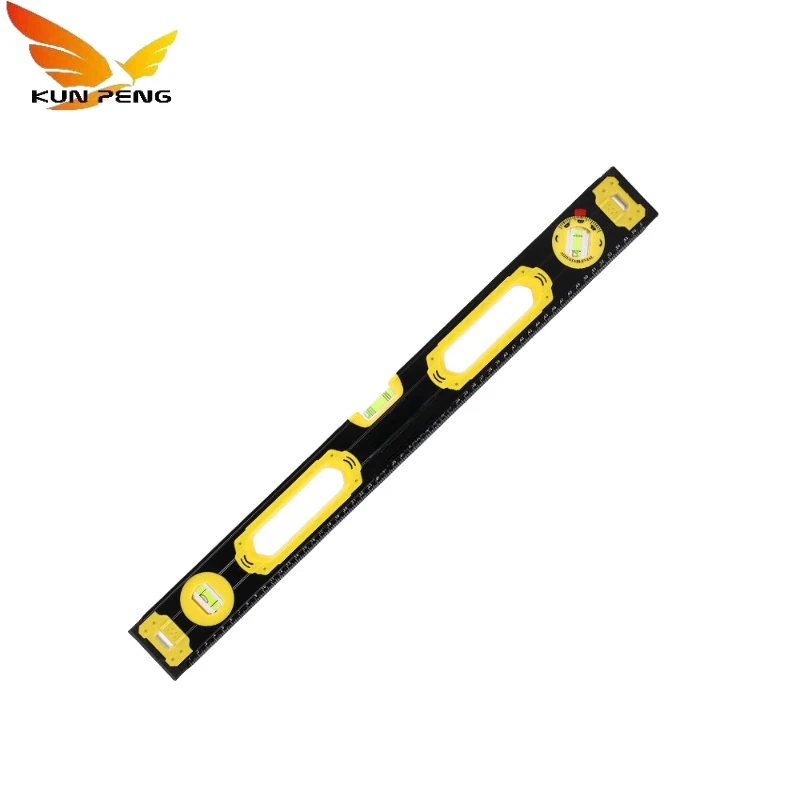 Factory Direct Magnetic Spirit Level Ruler Portable Straight Solid Ruler Strong  Building Measuring Tool Balance Ruler
