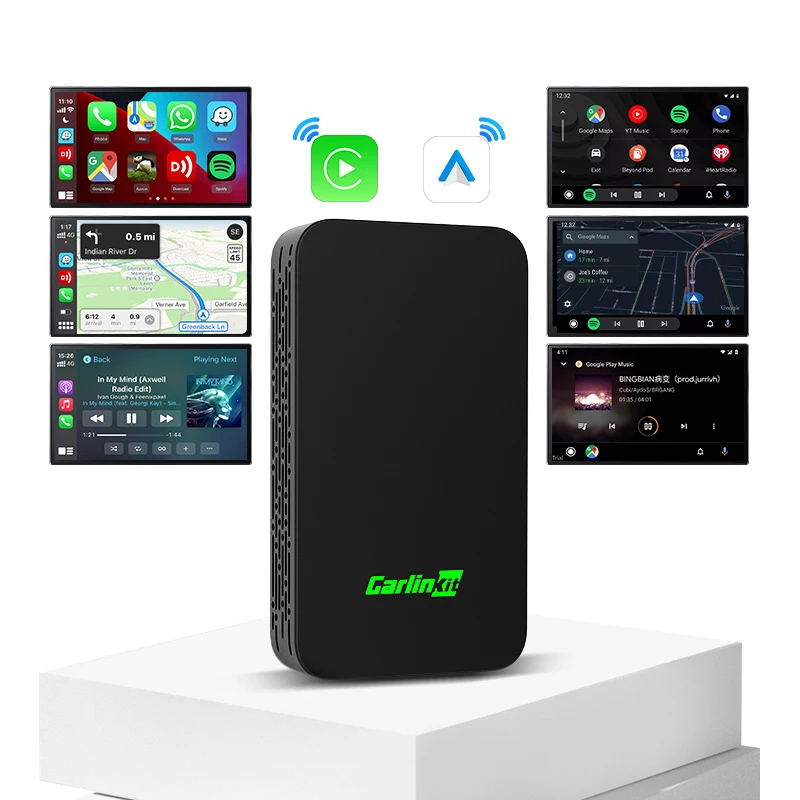 Carlinkit wireless carplay portable car black box car play multimedia Plug And Play Car Android USB android auto carplay