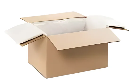 100% Recyclable Biodegradable Wool Box Liner Customized Insulation Bubble Mailbox for Cold Chain Transportation Sheep Wool Fiber