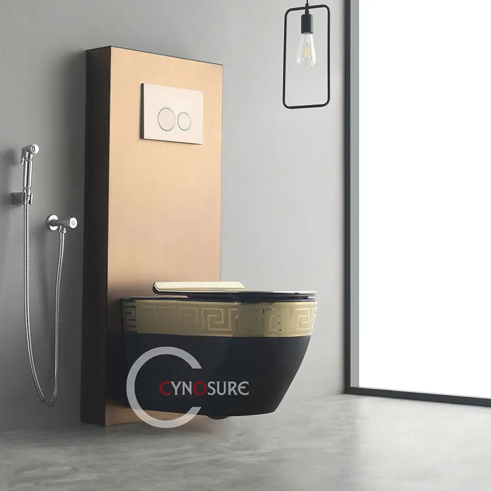 Wholesale New Product Design Ceramic Gravity Flushing Wall Hung Toilet Bolt Wall Mounted Hung Toilet