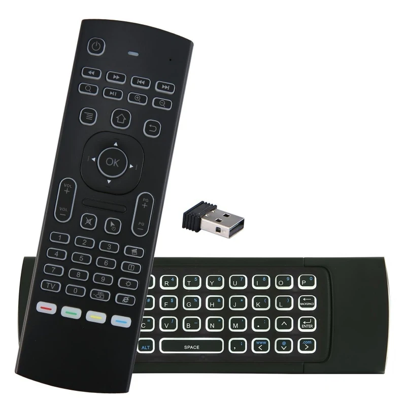 MX3 Air Mouse 2.4GHz Wireless Mini Keyboard Voice remote control IR Learning Remote Control For PC Android TV Box mini x96