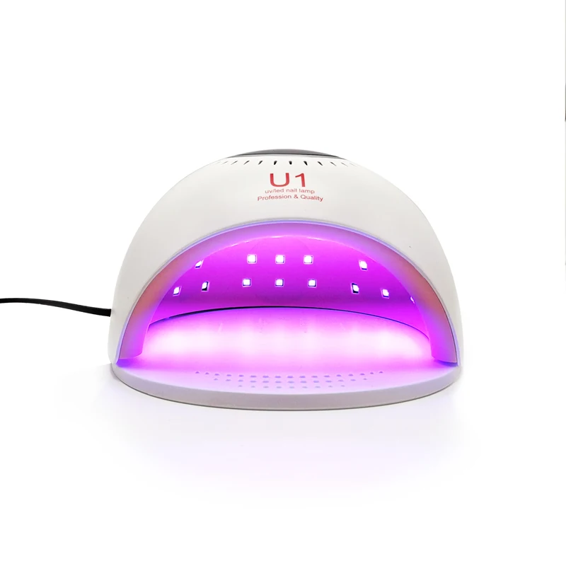 Wholesale Price Round UV Nail Lamp Quick Drying Pink Light Gel Polish Manicure Lamp Nail Art LED Lamp with Quick Curing Features