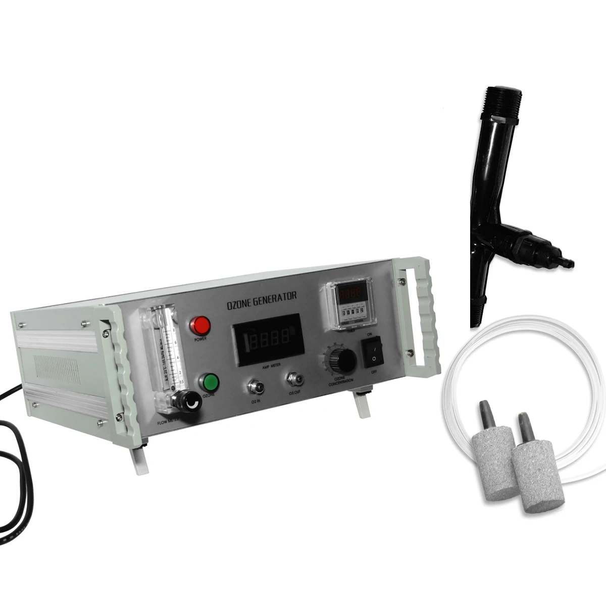 Desk type ozone generator with flow meter 3000mg for medical therapy