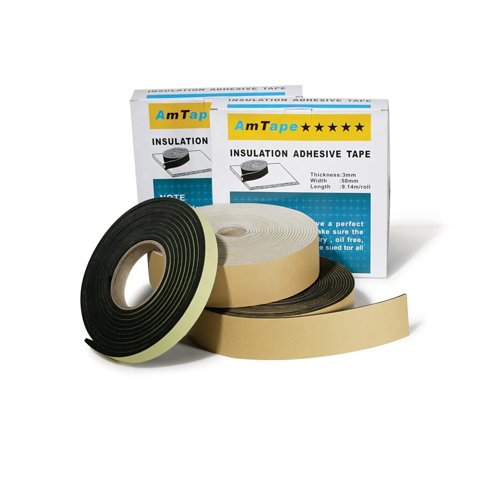 AmTape Insulation Adhesive Tape for Air Conditioning Copper Pipe Insulation