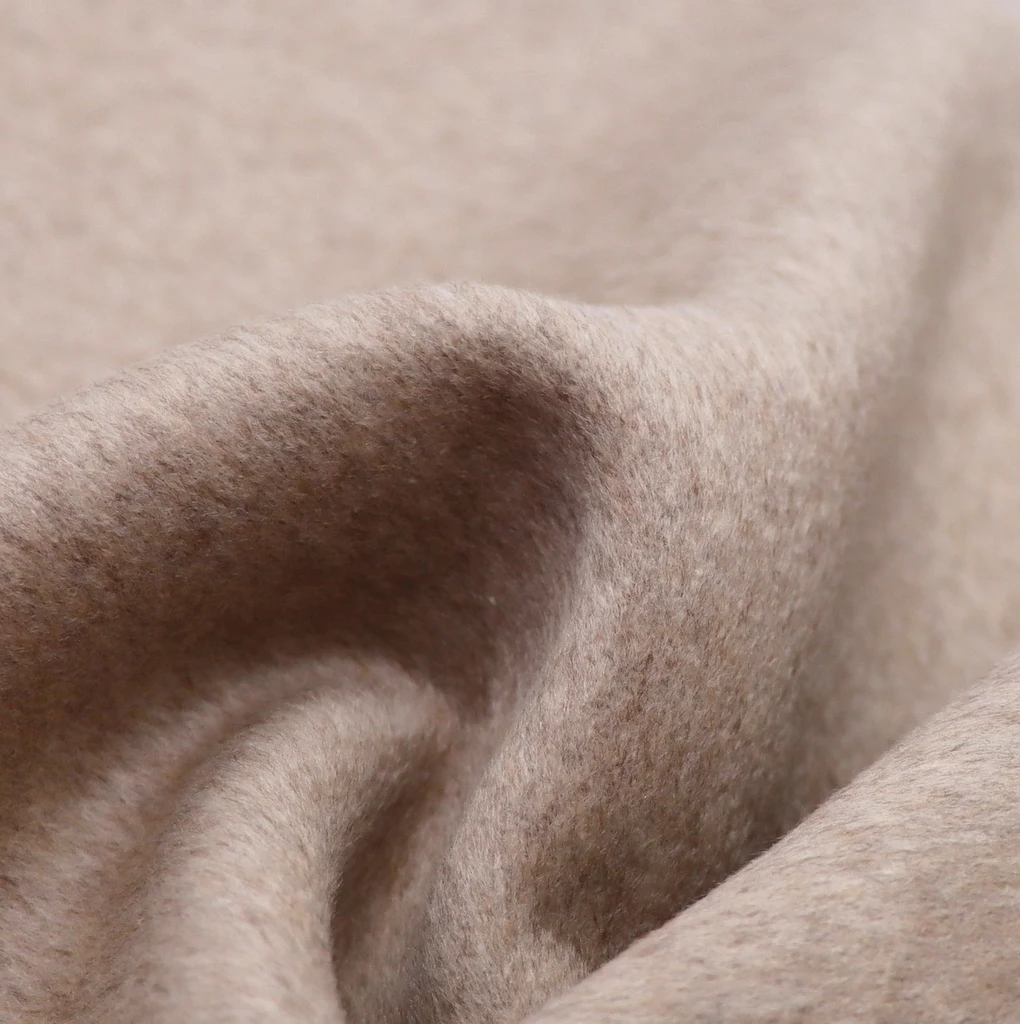 ODM Brushed Double Breasted Woolen Cloth Fabric for Trench Coat