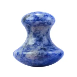 1PC Massage Scraper SPA Therapy Jade Board Face Massager Gua Sha Tool Natural Rose Quartz Mushroom Facial Back Foot Acupuncture