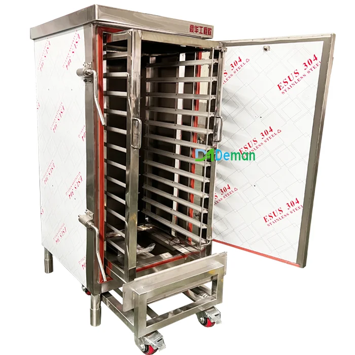 trolley type steamed bun egg cake dumpling rice steamer fish prawn meat ball cooker steam cabinet sausage Rice Steaming Cabinet