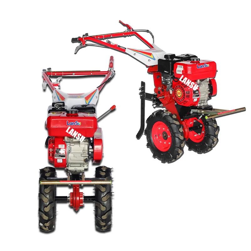 Powerful 11hp power tiller multi-function agriculture 8hp  gasoline bangladesh mini  machine power tiller harvester