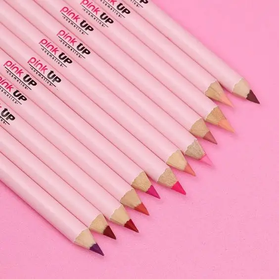 Wholesale Custom Waterproof Dark Brown Multi-color Private Label nude lip liners Creamy High Pigment Lipliner Pencil