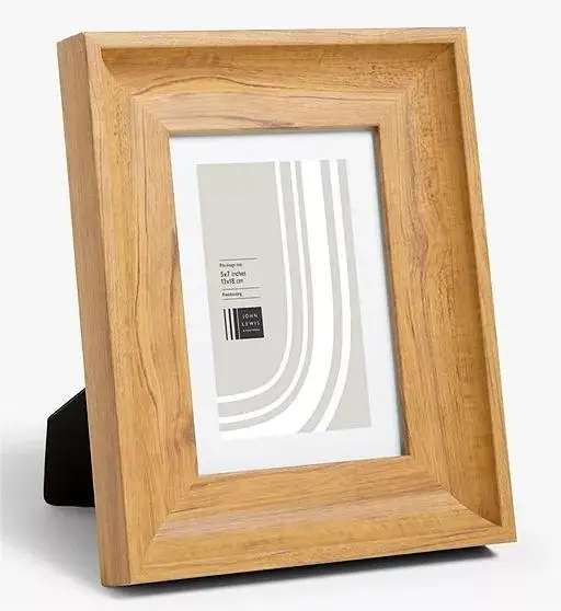 Hot Selling Good Quality wood picture frame Muti frame shelf with four photo frames For Home Decor