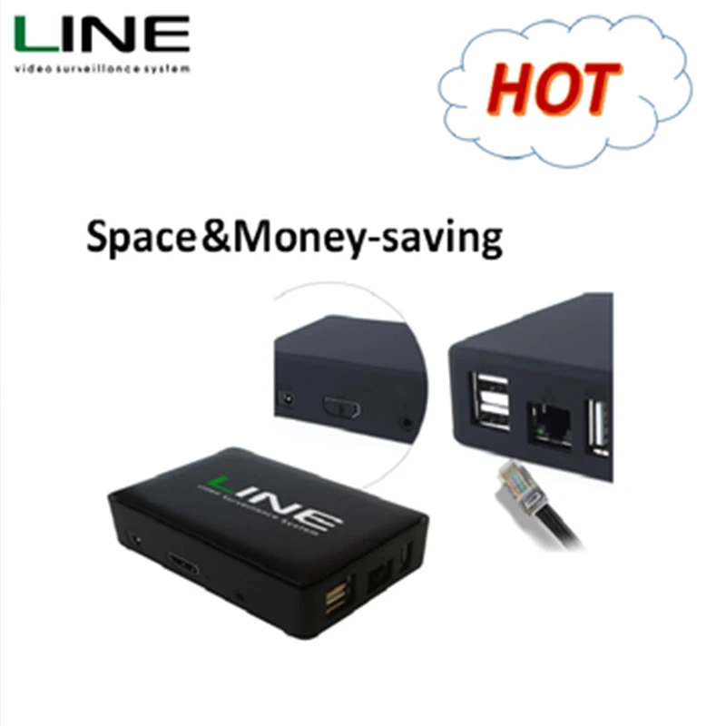 Line MicroNVR H.265 Network DVR 5 8 16 Channel Synchronous Realtime Playback CCTV MINI HD NVR 8CH Video Recorder