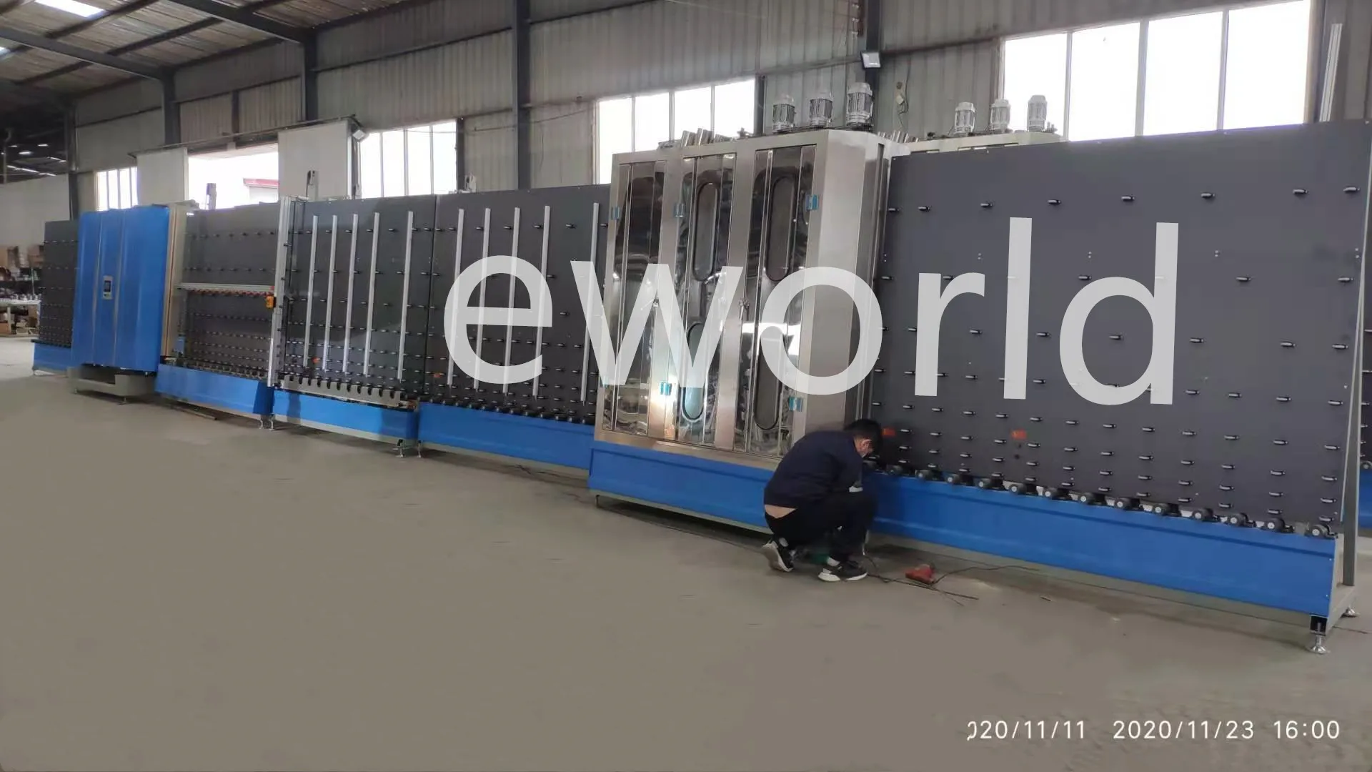 High efficiency automatic insulating glass machineglass making machine double glazing