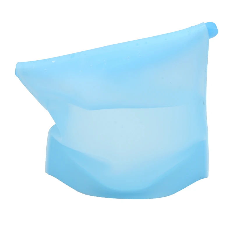 Factory Leakproof Silicone Bags Reusable Food Preservation Storage Bag Silicon for Vaccum Compressed Bag 1-3 Days Square