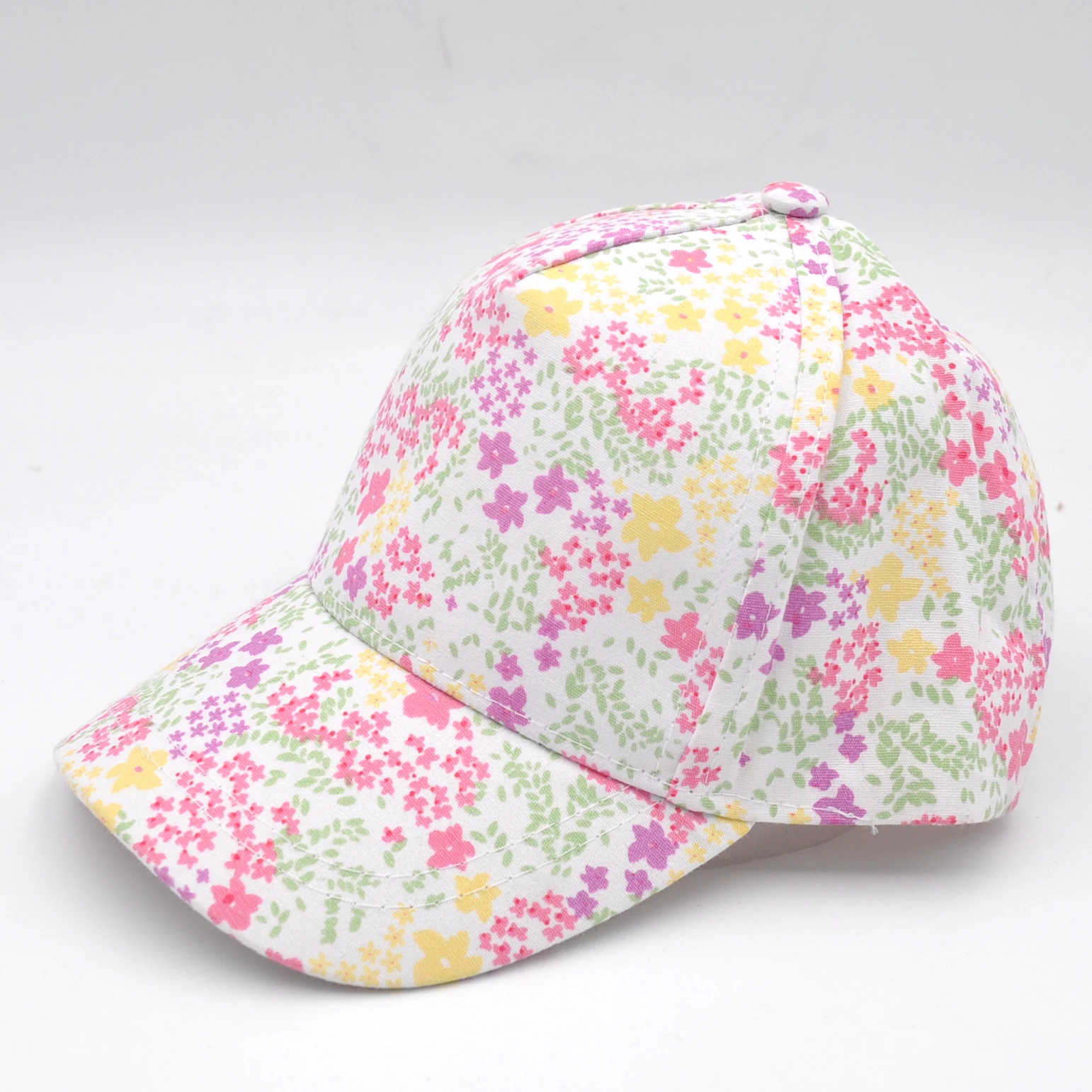 Summer Outdoor Sun Hats Kids Baseball Sports Pink Cap Soft Caps Cotton Baby Caps For Women