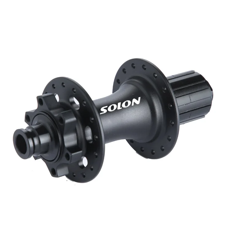 Disc Brake Cassette Variable Speed Front Rear Hub Bicycle Bike Road Hubs 32 Holes   Wholesale Aluminum Alloy MTB Hub M12*148mm