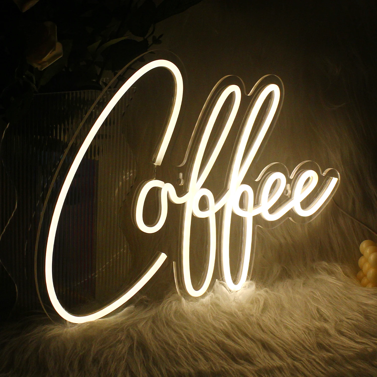 Wholesale WanXing LED Neon Sign For Coffee Shop Bar Fashion Design Custom Christmas Birthday Party Acrylic Neon Light Decoration