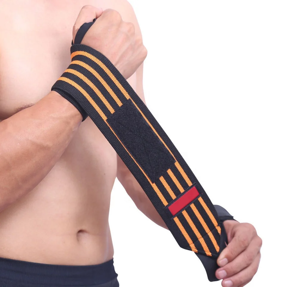 Professional Fitness Equipment Thumb Loop Wrist Wraps Weightlifting