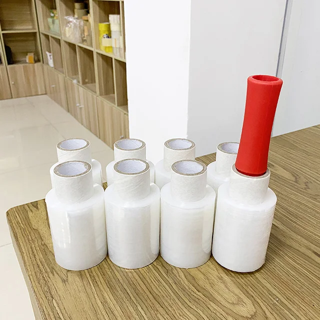 Factory Price 18 Inch Pe Pallet Stretch Wrap Film Carton Handy Mini Stretch Film