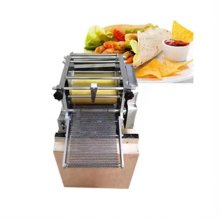 Full Automatic industrial flour corn mexican tortilla machine taco roti maker press bread grain product tortilla making machines