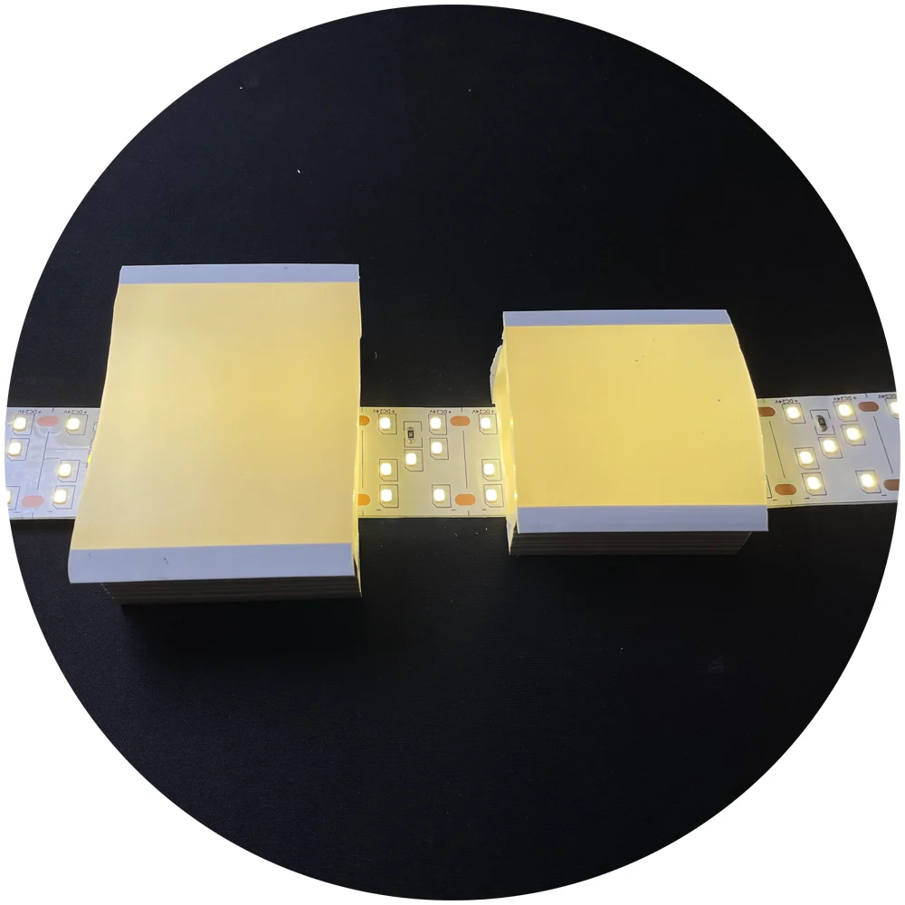 280leds/m 30mm PCB smd2835 dc24v led light strip for big size aluminum channel profile linear light