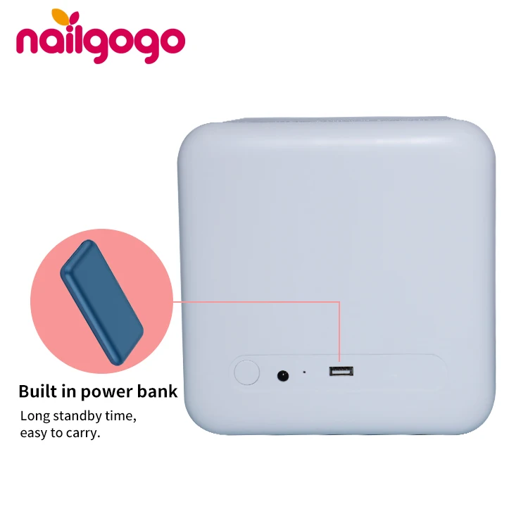 nailgogo Finger Painting Art Polish Printer 3d For Design Mobile Pone Digital High Quality Pro Tip Nail Printing Machine