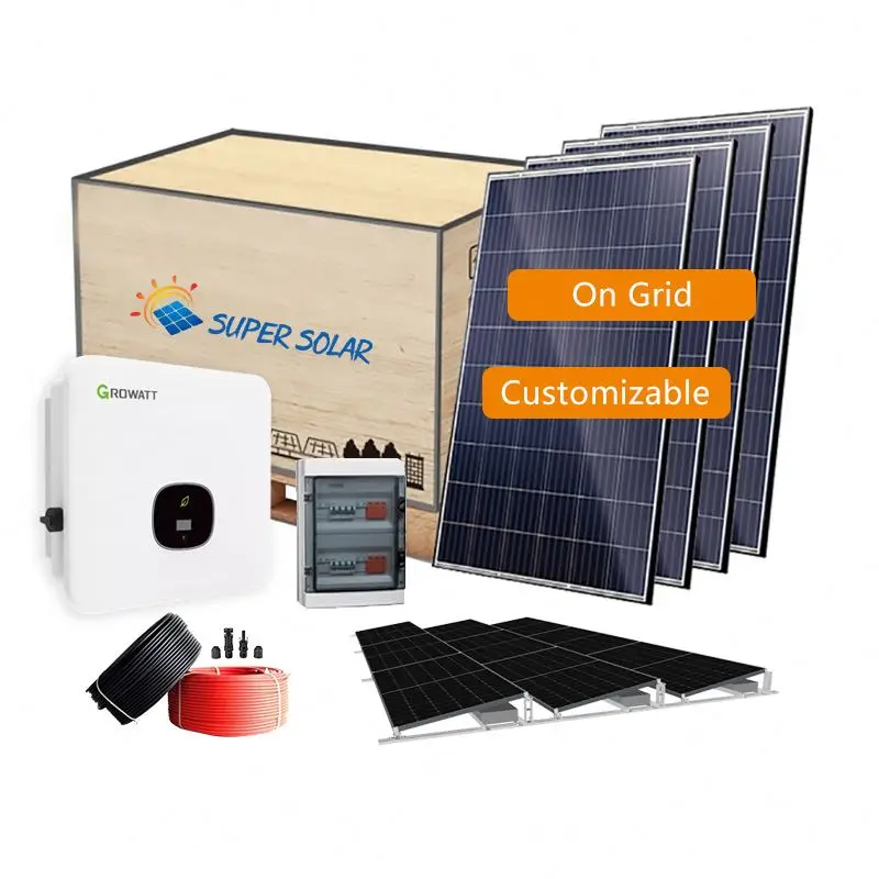 Large Farm Energy Wind 10Kwh Power Building Integrated Photovoltaic 10Kw System 10 Kw Solar Plant Cost On Grid