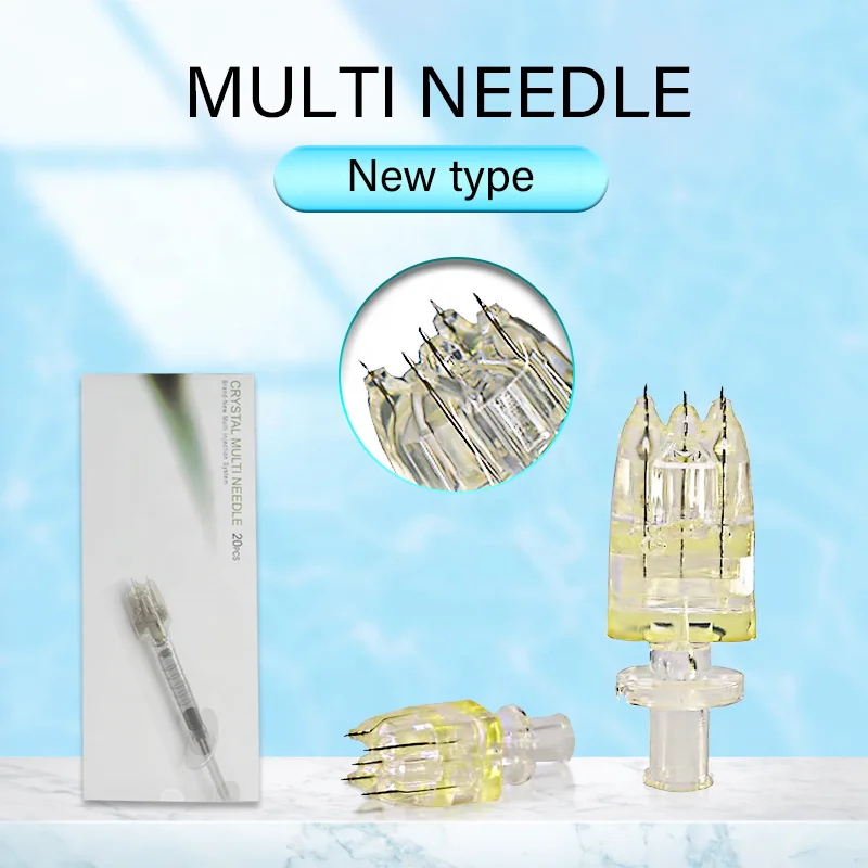 Mesotherapy adjustable face nose sink aplicator multi meso needle functional nano needling holder