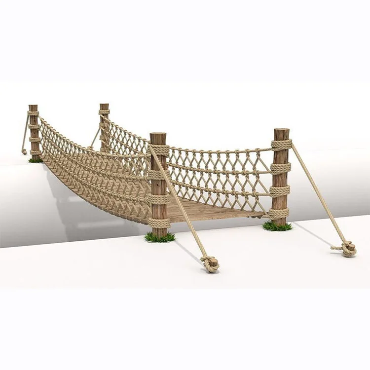Resort Bridge Swinging Bridge Game Simple Suspension Bridge for Kids and Adults