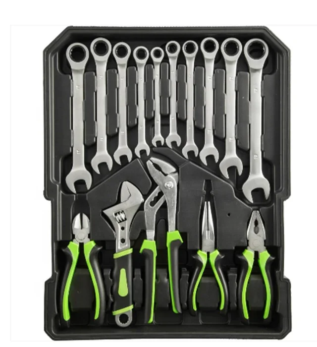 BOSSAN TOOLS,competitive price,hot sale 186 pcs customized top quality Master Mechanic hand tool set