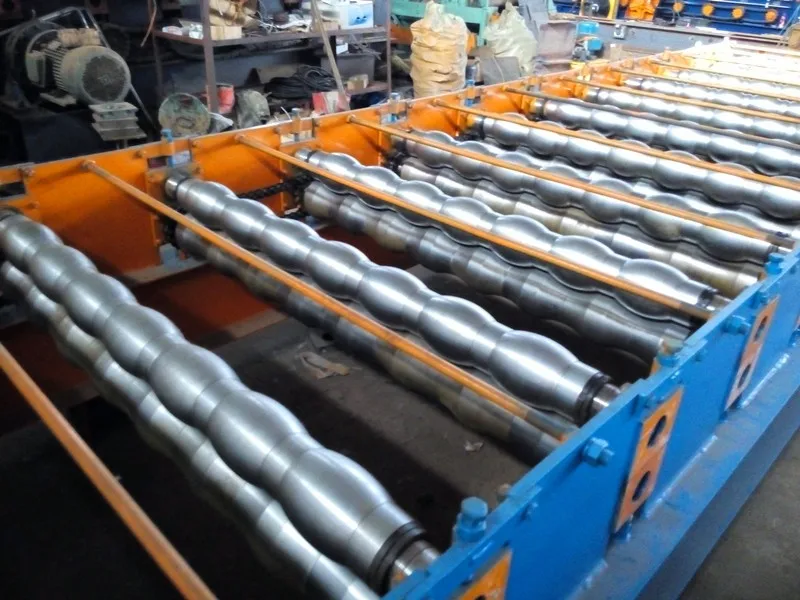 Automatic Metal Roof Tile Making Machine roll forming machine made in china
