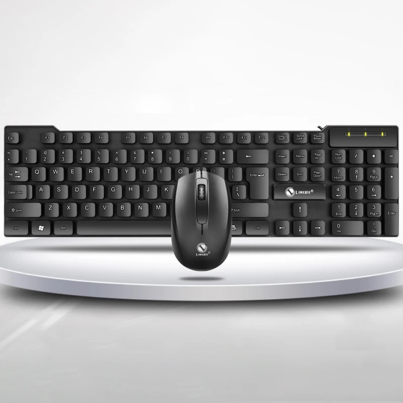 
T13 Thin Office Computer High quality and competitive price cheap Ergonomic Teclado abs Keyboard And Mouse Combos 