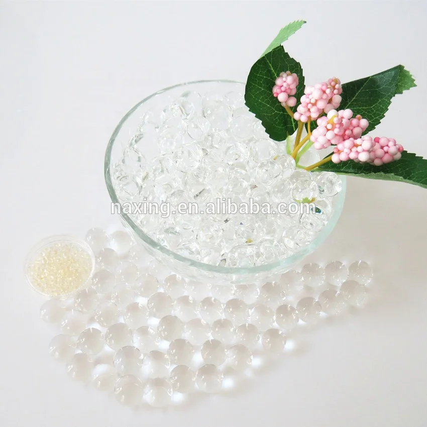 clear pearl 2.5-3mm Expandable Water Beads crystal soil mud for kids toy