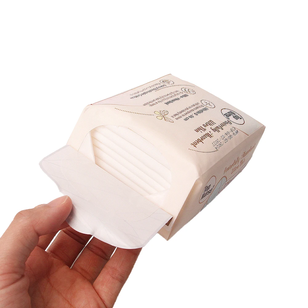 Factory Wholesale Breathable Cotton Sanitary Napkin Ultra Absorbent Overnight Pads with Wings