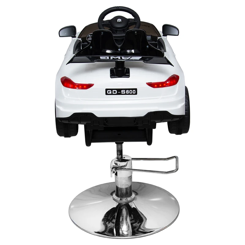 2023 Latest haircut children adjustable high seat styling kids car luxury hair salon equipment barber chair for barber shop